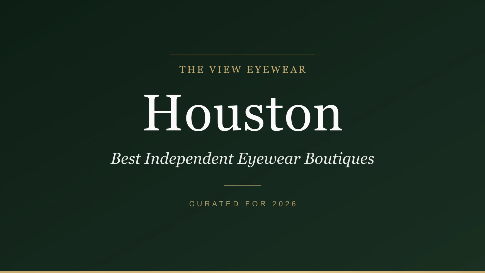 Best independent eyewear boutiques in Houston Texas carrying Lindberg Jacques Marie Mage and European designer frames on Westheimer Road