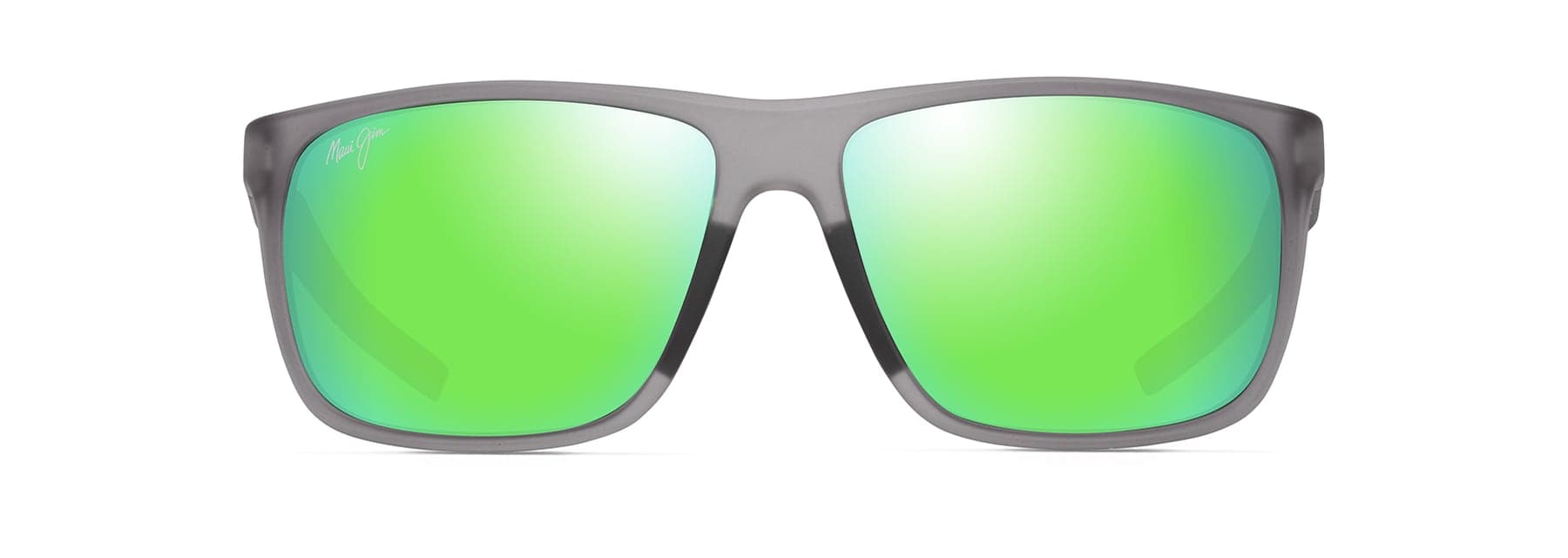 Comparison of flash mirror and solid mirror sunglass lenses side-by-side, showing different light-reflection levels