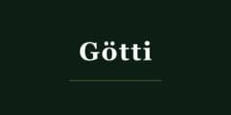 Götti logo — Swiss 3D-printed titanium eyewear innovation