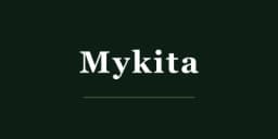 Mykita logo — Berlin-engineered stainless-steel sheet-metal eyewear