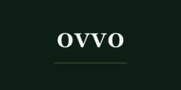 OVVO logo — Polish surgical-steel and titanium eyewear engineering