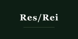 Res/Rei logo — colorful Italian acetate eyewear with Venetian soul